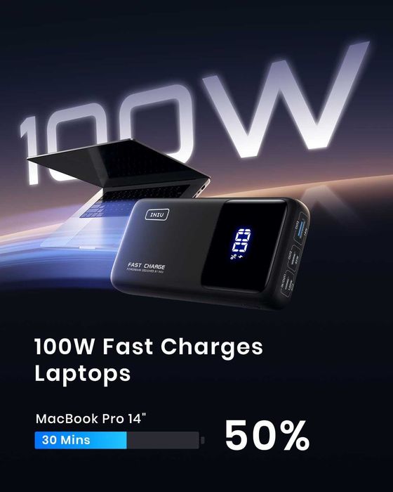 acumulator portabil Iniu 20000mAh Sigilata