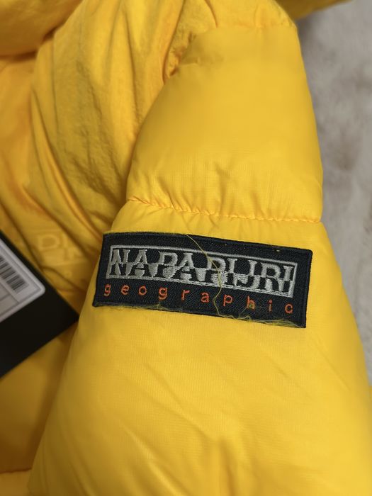 Geaca Napapijri Marimea L Hornelen Noua Galben Ski Termo Tec Nou