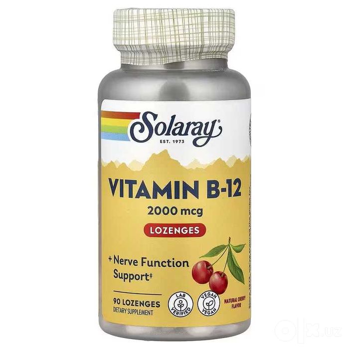 Solaray витамин B12 B-12