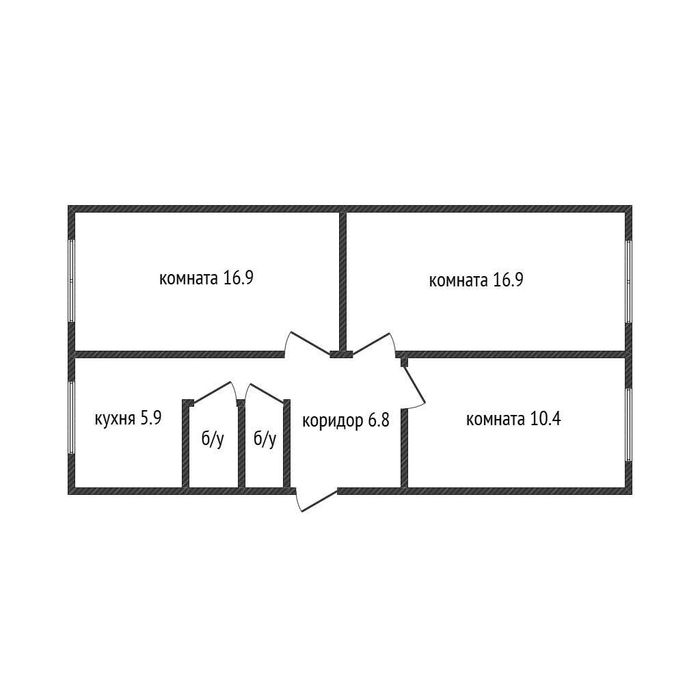 Продажа 3-комнатной квартиры