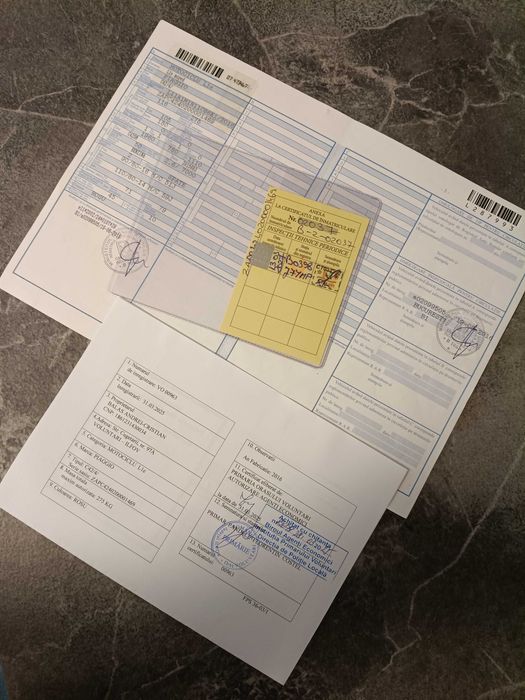 Scuter Piaggio Liberty 2016, Fiscal, Talon, Carte, ITP