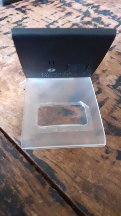 дигитален часовник за бюро и път, с будилник и лупа