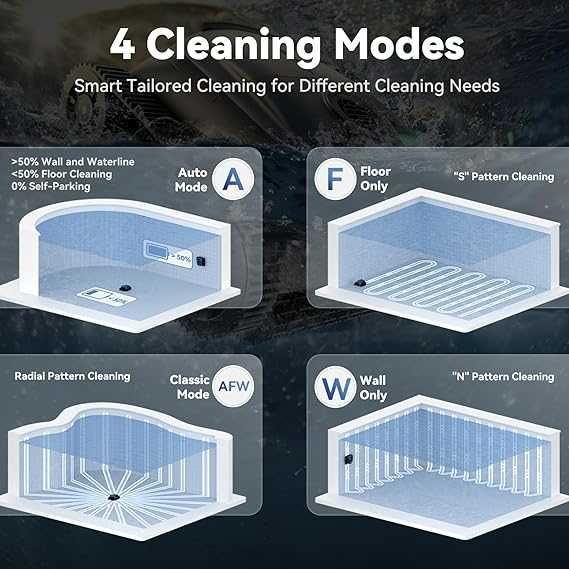 Robot aspirator Pondee X5 pentru fundul și pereții piscinei,Garantie
