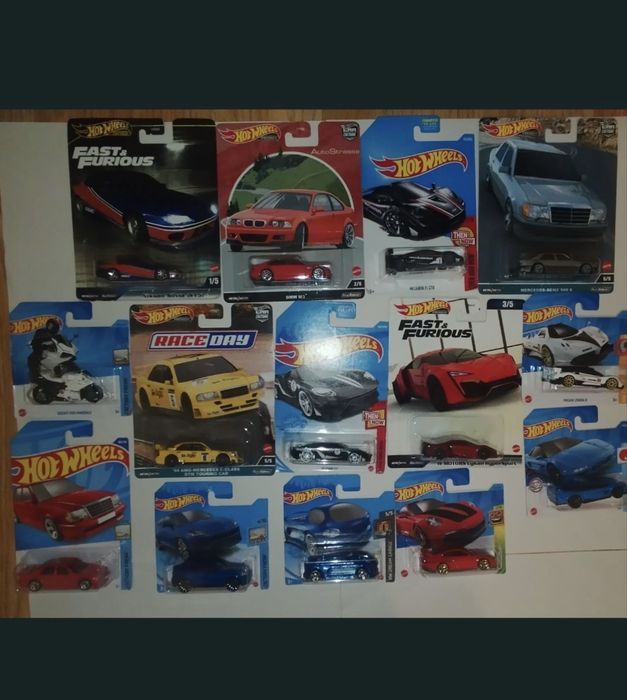 Hot wheels колички