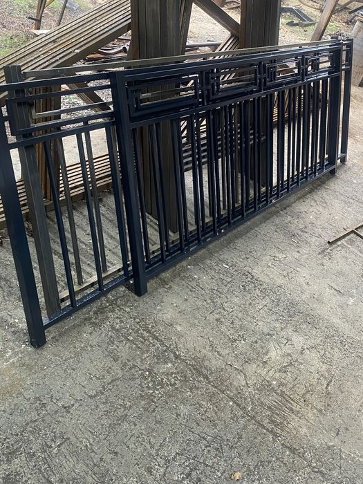 металическая ограждение