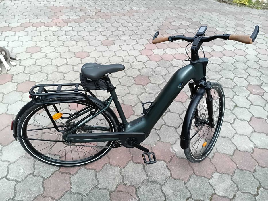 Bicicletă polivalentă electrică cu motor automat CVT Owuru E-ACTV 900