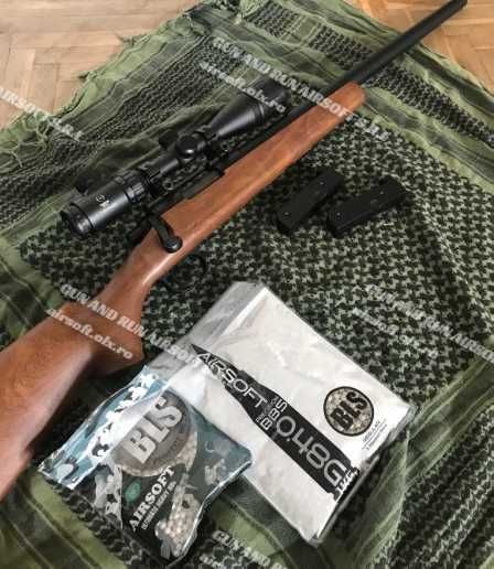 Pusca ARC!! (LUNETA) Cu Aer Comprimat Airsoft PUTERNICA Pistol ~Sniper