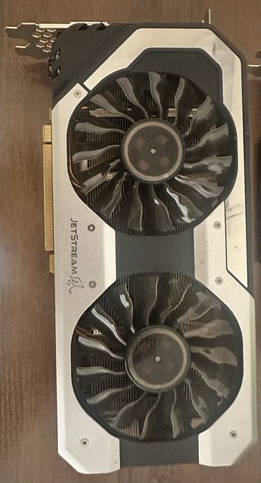 Видеокарта 1050ti 1060 superjetstream