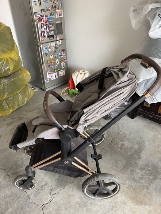 Carucior Cybex Priam platinum 2 in 1 rose gold and grey