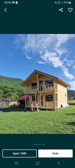 Vindem cabane din lemn