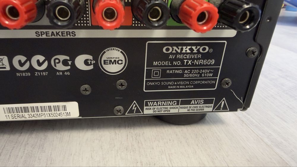 Onkyo Tx-Nr609 amplificator receiver ca denon sony marantz hdmi 7x160w
