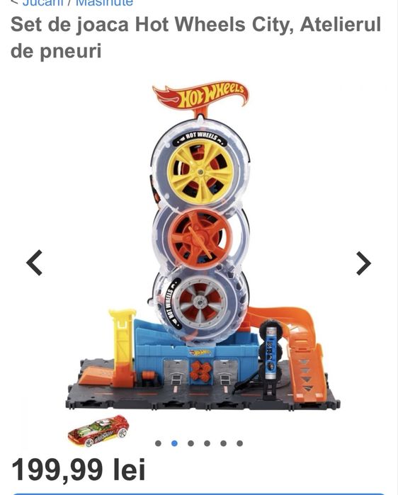 6 jocuri hotwheels