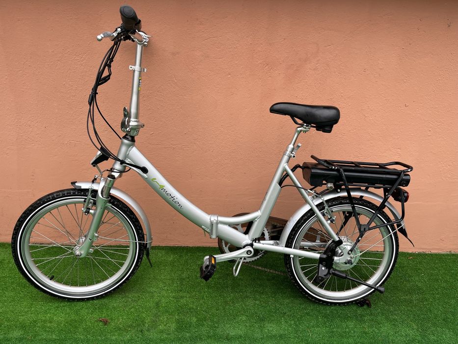 Сгъваем Алуминиев Електрически Велосипед 250W.36V.20цола 7скорости