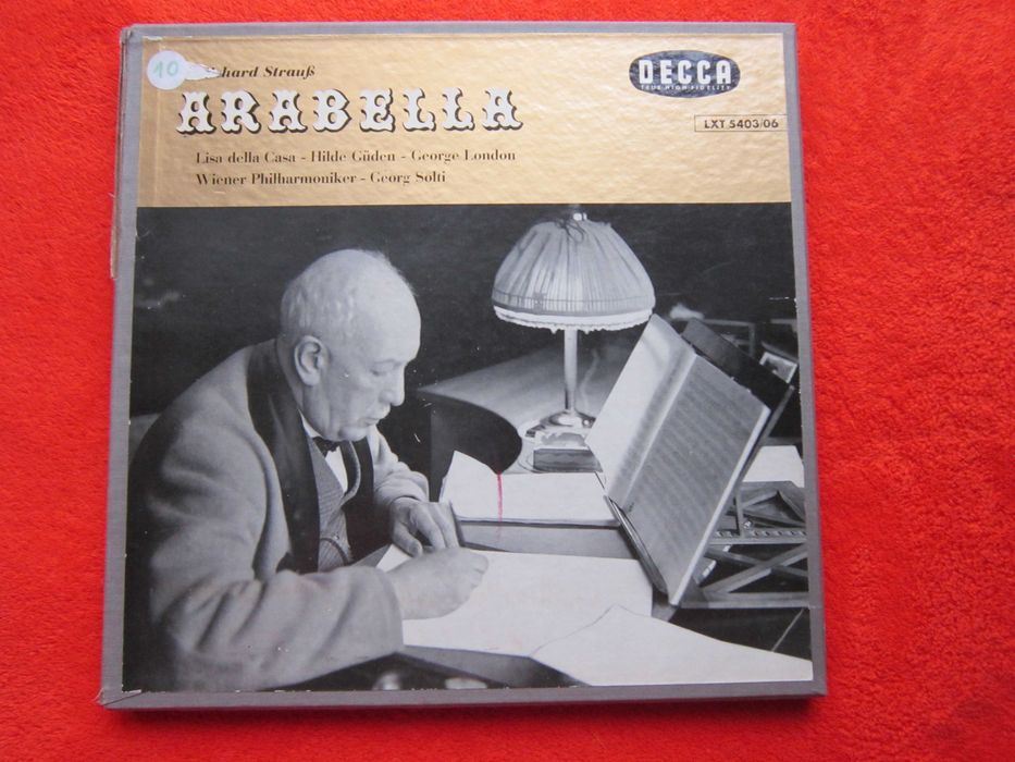 vinil rar Arabella Strauss 4LP Georg Solti 1958 Lisa Della Casa,London