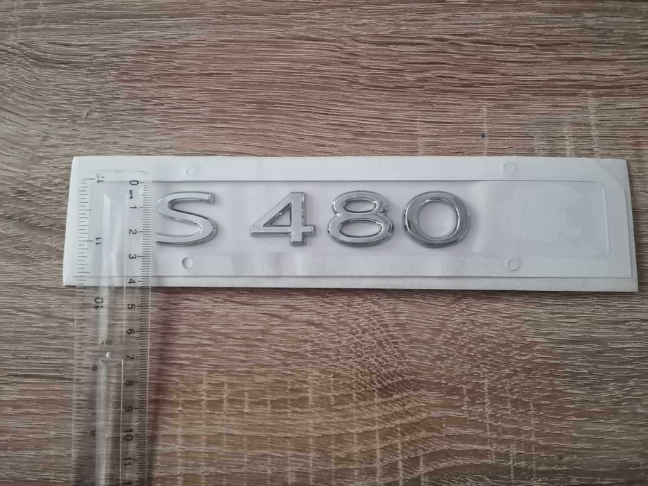 Надпис нов стил Mercedes Benz S 480 W223