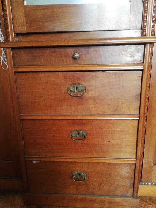 Мебели Сецесион – масив и ръчна дърворезба (пълен комплект)