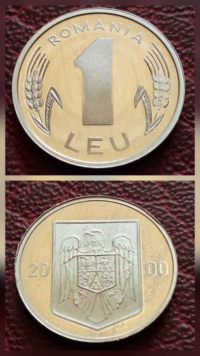 Monede/probe monetare 1 - 1000 lei 2000 UNC