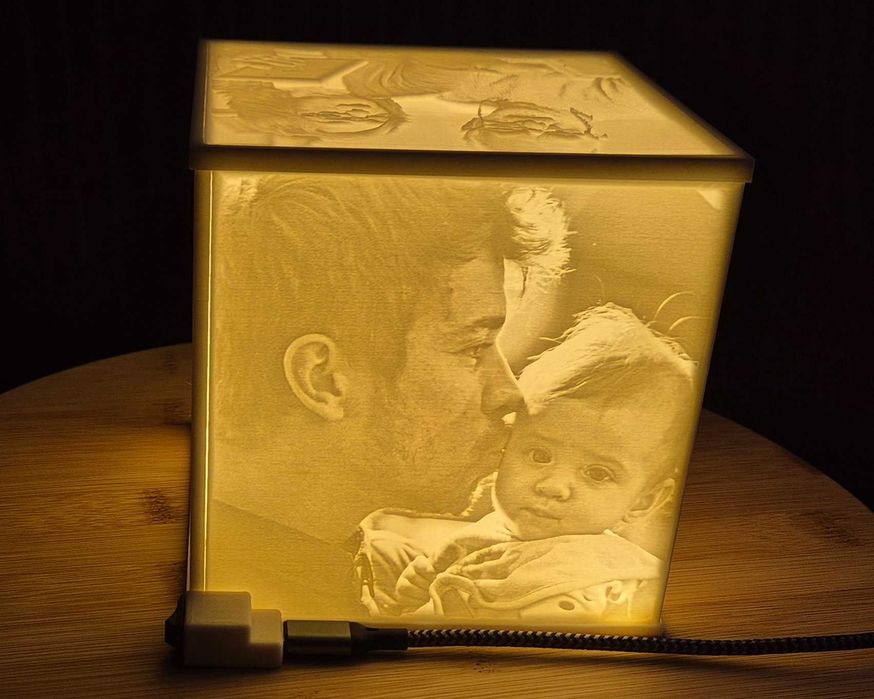 Light box lumina/lampa de veghe cu 5 poze