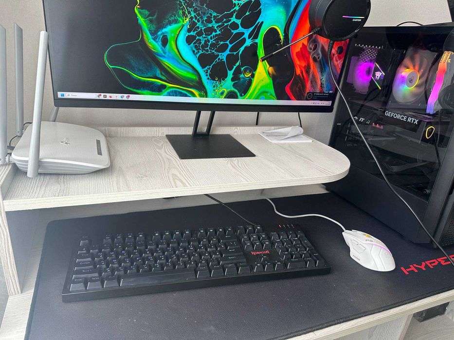 Мощный игровой компьютер ПК + монитор (готовый комплект)