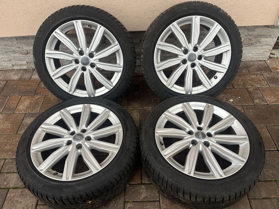 Jante 5x112 originale Audi a6 a7 Pirelli 245 45 19