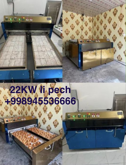 Non yopish uchun pechlar va non yasash aparatlari optom narxlarda