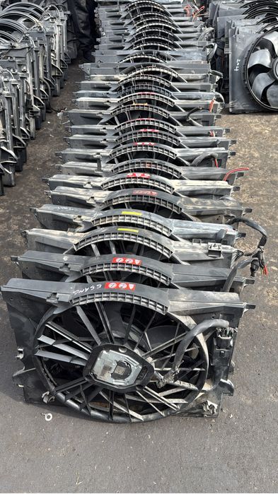 W211 электро вентилятор