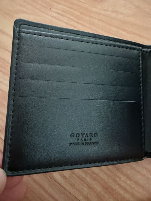 portofel negru goyard- nou cu eticheta