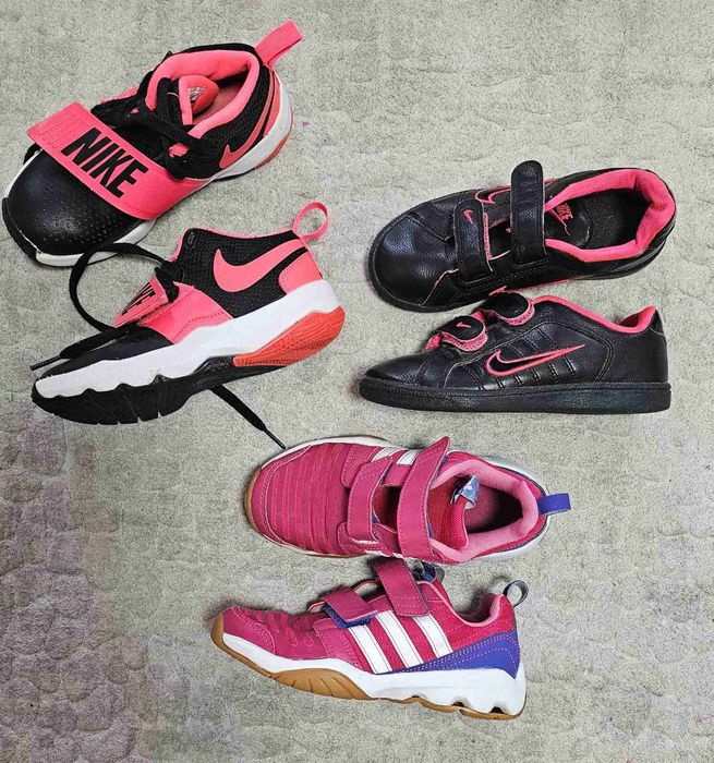 Детски ботуши и обувки за момиче 30/21 и 32 номер Zara, adidas