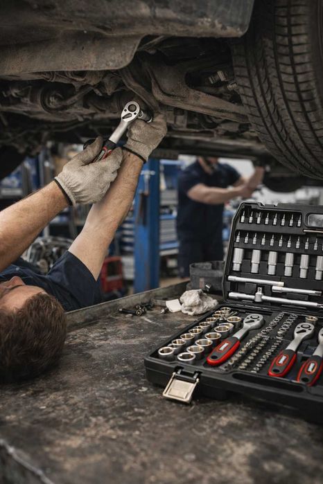 Trusa Chei Tubulare Profesionala 172 Piese TEENO