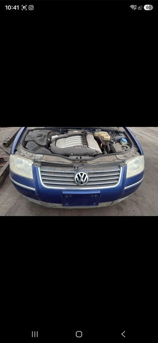 Двигатель AZX 2.3 VW PASSAT B5 + АКПП 5HP-19 Япония мотор голый 300000
