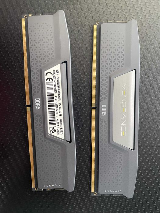 32 GB RAM DDR5 (2x16) 6000MHZ - Corsair Vengance