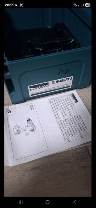 Винтоверт и бормашина Makita 18V