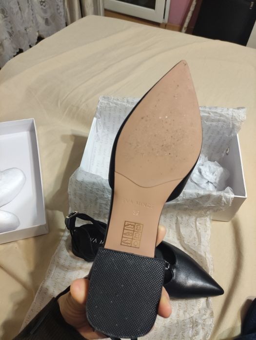 официални обувки нисък ток Eva Minge