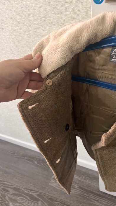 Zara пальто детское