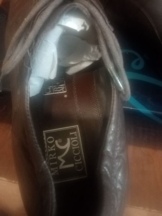 Туфли мужские кожаные