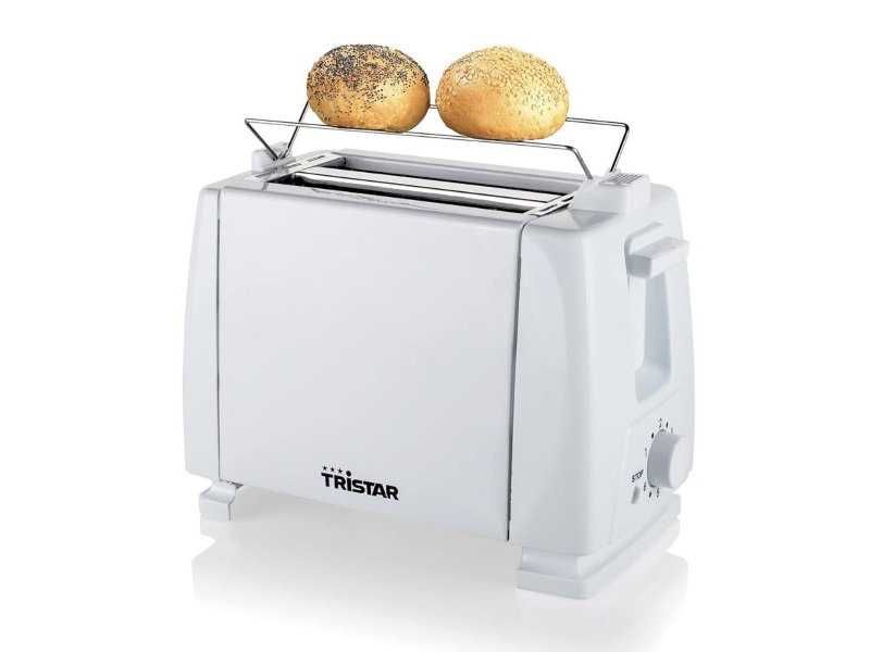 Компактен Тостер за Хляб с 2 Слота за Филии Tristar BR-1009, 750 W