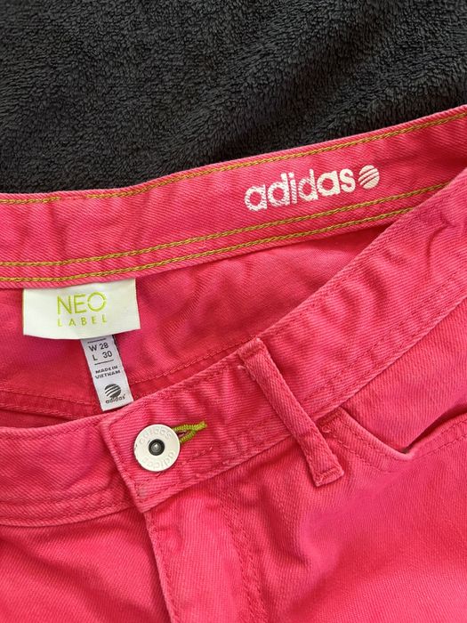 blugi dama Adidas NEO fucsia roz w28 l30
