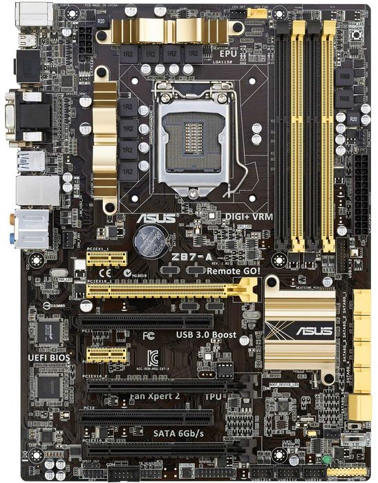 Дъно Дънна платка ASUS Z87-A 1150 DDR3 OVERCLOCK