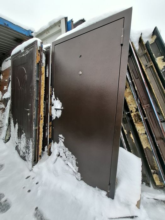 Двери металлические б/у и новые