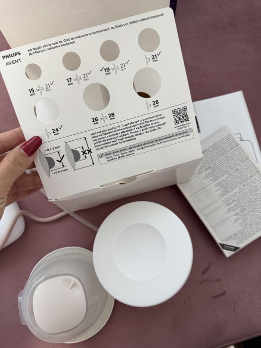 Pompa de san electrica dubla Philips Avent Hands-free
