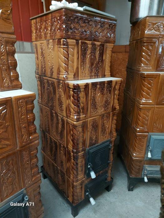 Soba teracotă gata montata mobila Tera-lin Odaile