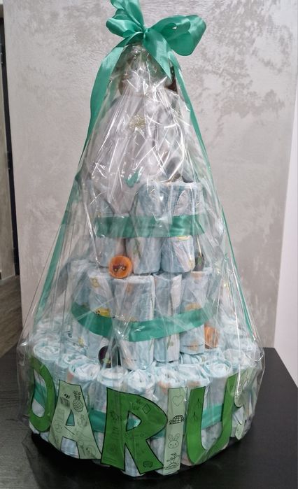 Tort decorativ din pampers