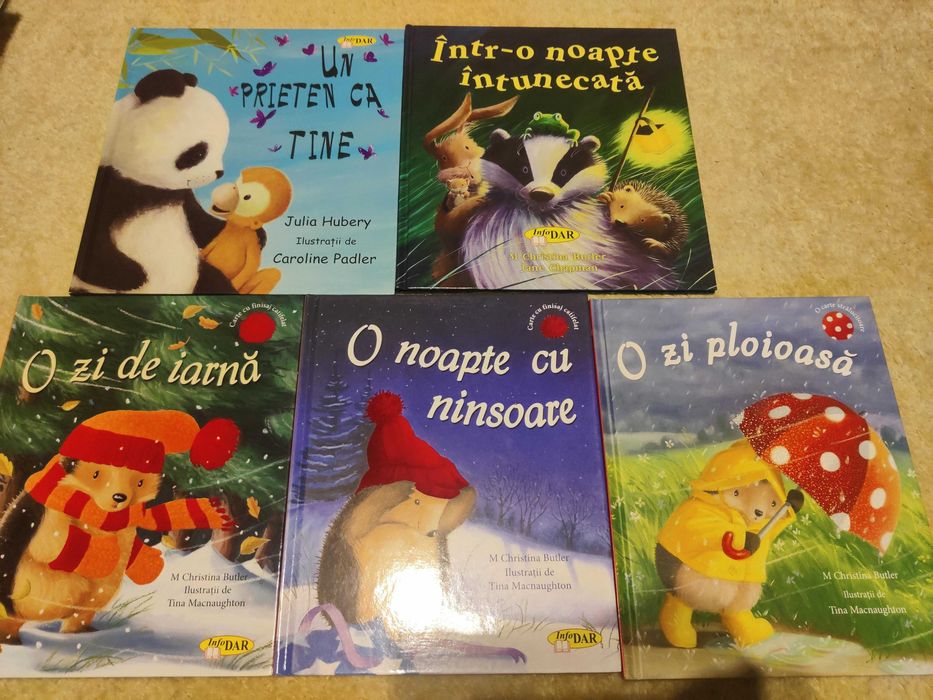 Carti pentru copii– stare foarte buna/ ca noi