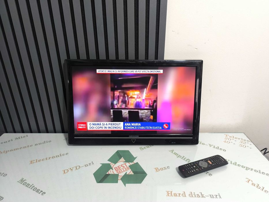 Televizor Medion MD 20255 AT-A 24 inch cu DVD integrat