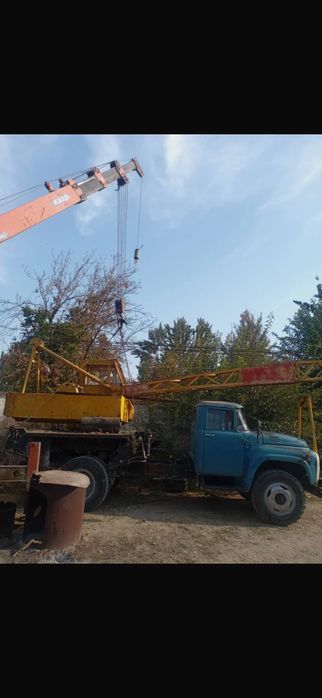 Зил 130 кран авто кран ЗИЛ  ! Установка гидравлика