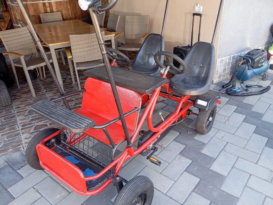 Bicicleta cu 4 roti , tandem Kettcar