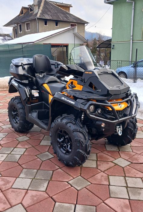 Outlander Max XTP 1000R.4x4.inmatriculabil număr negru.Polaris.cf moto
