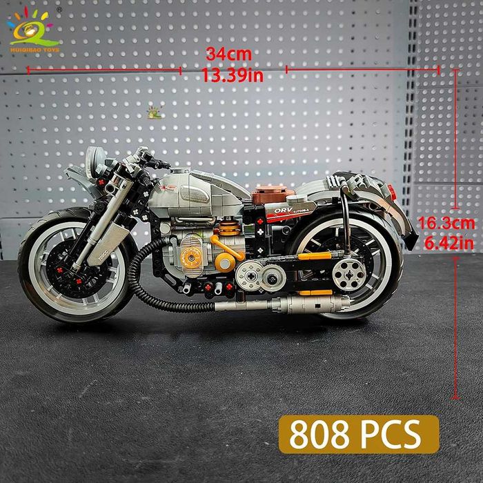 NOU compatibil lego technic MOTO CJ750 atas sasiu