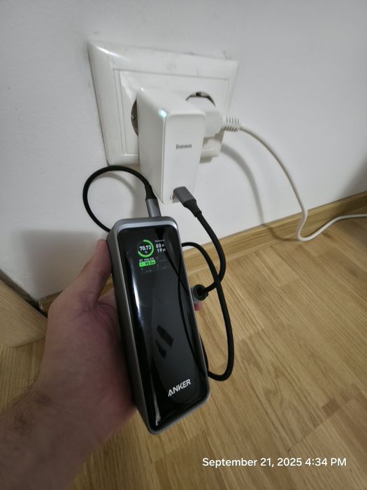 Încărcător Baseus GaN2S 100W, 1x USB-C