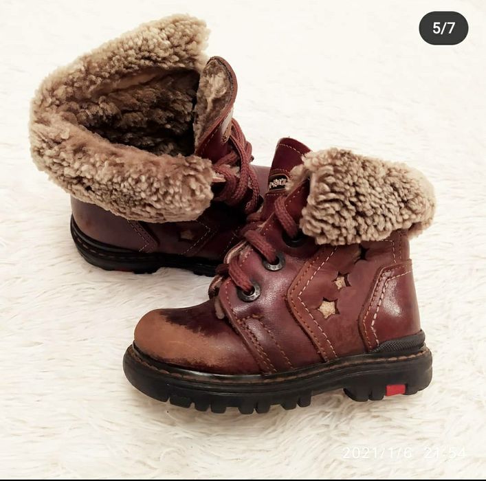 Ботиночки зима, натуралка, о355